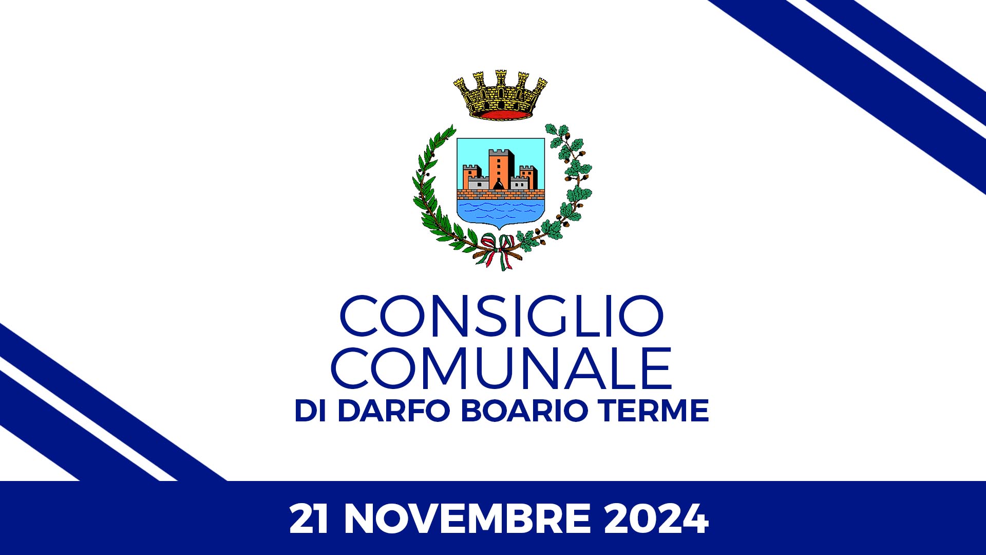 Consiglio Comunale di Darfo B. T.